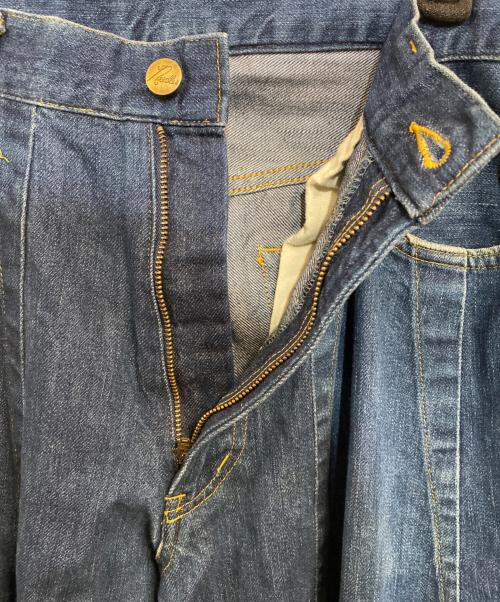 Needles（ニードルズ）Needles (ニードルズ) ヒザデルパンツ ブルー サイズ:SIZE Lの古着・服飾アイテム