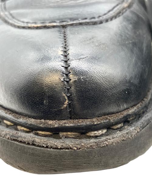 PARABOOT（パラブーツ）PARABOOT (パラブーツ) Uチップレザーシューズ ブラック サイズ:SIZE 6の古着・服飾アイテム