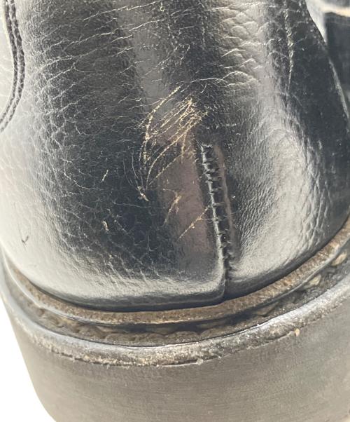 PARABOOT（パラブーツ）PARABOOT (パラブーツ) Uチップレザーシューズ ブラック サイズ:SIZE 6の古着・服飾アイテム