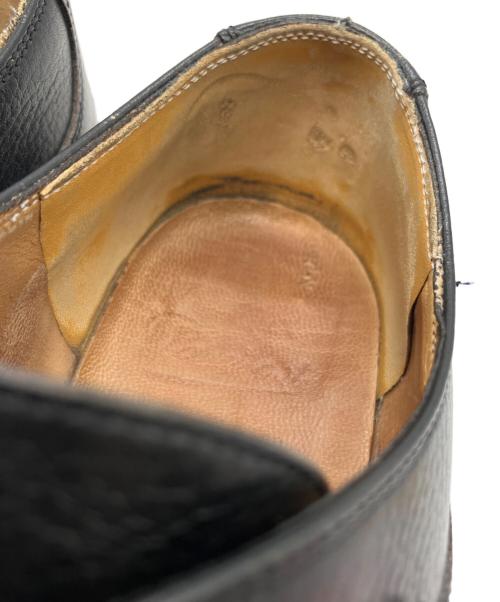 PARABOOT（パラブーツ）PARABOOT (パラブーツ) Uチップレザーシューズ ブラック サイズ:SIZE 6の古着・服飾アイテム