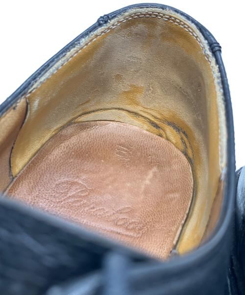 PARABOOT（パラブーツ）PARABOOT (パラブーツ) Uチップレザーシューズ ブラック サイズ:SIZE 6の古着・服飾アイテム