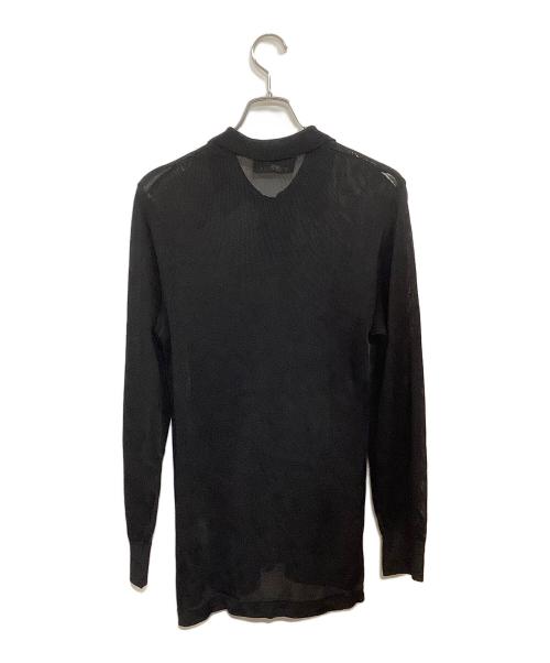 tricot COMME des GARCONS（トリココムデギャルソン）tricot COMME des GARCONS (トリココムデギャルソン) 薄手ニット ブラック サイズ:サイズ表記無しの古着・服飾アイテム