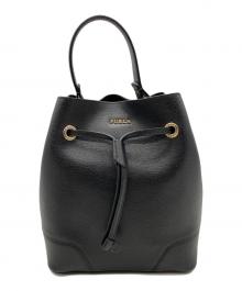 FURLA（フルラ）の古着「ステイシーミニバケットバッグ」｜ブラック