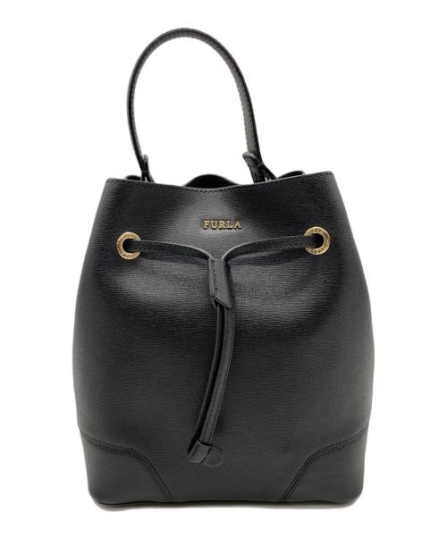 FURLA（フルラ）FURLA (フルラ) ステイシーミニバケットバッグ ブラックの古着・服飾アイテム