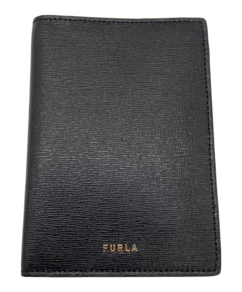 FURLA（フルラ）FURLA (フルラ) パスポートケース ブラック 未使用品の古着・服飾アイテム