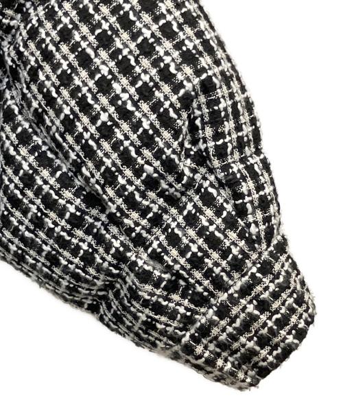 Snidel（スナイデル）Snidel (スナイデル) ダウンジャケット ホワイト×ブラック サイズ:ONE SIZEの古着・服飾アイテム