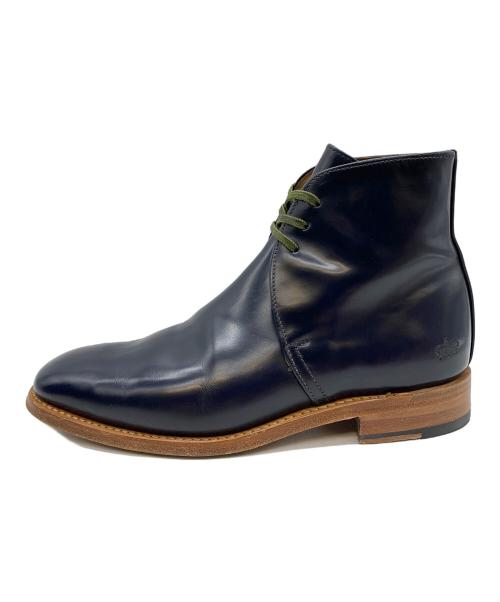 SANDERS（サンダース）SANDERS (サンダース) 1220A CHUKKA BOOT ネイビー サイズ:SIZE UK5の古着・服飾アイテム