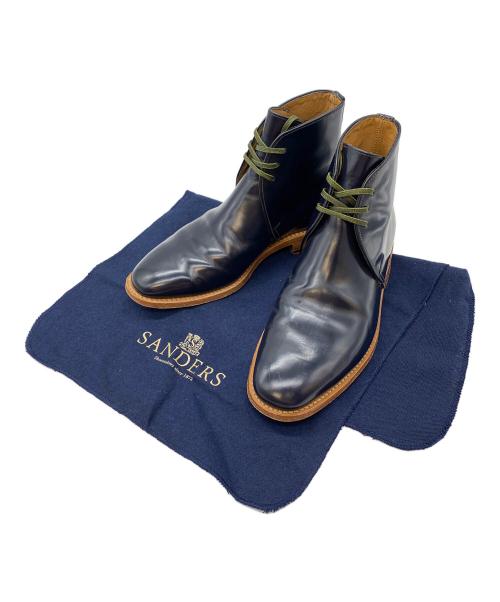 SANDERS（サンダース）SANDERS (サンダース) 1220A CHUKKA BOOT ネイビー サイズ:SIZE UK5の古着・服飾アイテム