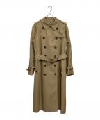 Aquascutumアクアスキュータム）の古着「綿ポリエステルタフタ トレンチコート」｜ベージュ