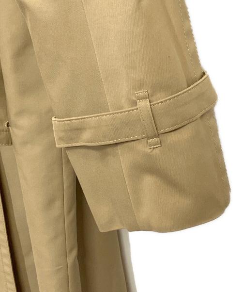 Aquascutum（アクアスキュータム）Aquascutum (アクアスキュータム) 綿ポリエステルタフタ トレンチコート ベージュ サイズ:SIZE 8 (9号 M)の古着・服飾アイテム