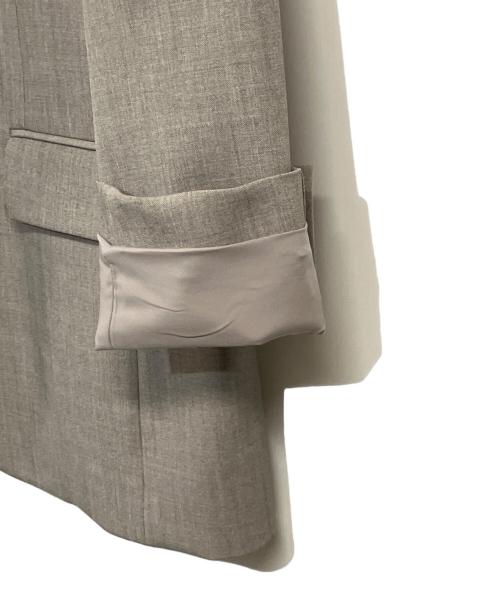 Mila Owen（ミラオーウェン）Mila Owen (ミラオーウェン) ドライタッチ パンツスーツ グレージュ サイズ:SIZE 1 (M)の古着・服飾アイテム