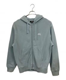 stussy（ステューシー）の古着「パーカー」｜ブルー
