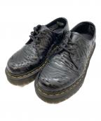 Dr.Martensドクターマーチン）の古着「1461 BEX ZEBRA GLOSS EMBOSS SMOOTH」｜ブラック
