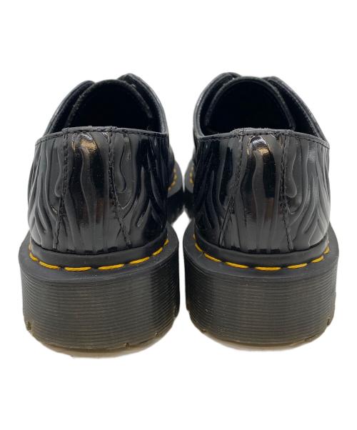 Dr.Martens（ドクターマーチン）Dr.Martens (ドクターマーチン) 1461 BEX ZEBRA GLOSS EMBOSS SMOOTH ブラック サイズ:SIZE UK3の古着・服飾アイテム