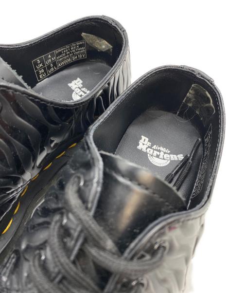 Dr.Martens（ドクターマーチン）Dr.Martens (ドクターマーチン) 1461 BEX ZEBRA GLOSS EMBOSS SMOOTH ブラック サイズ:SIZE UK3の古着・服飾アイテム
