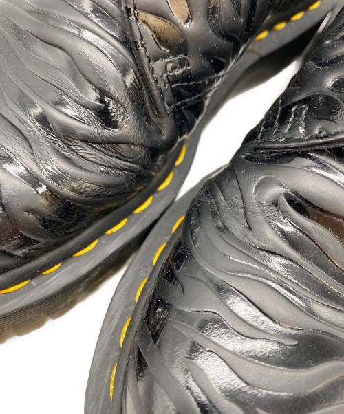 Dr.Martens（ドクターマーチン）Dr.Martens (ドクターマーチン) 1461 BEX ZEBRA GLOSS EMBOSS SMOOTH ブラック サイズ:SIZE UK3の古着・服飾アイテム