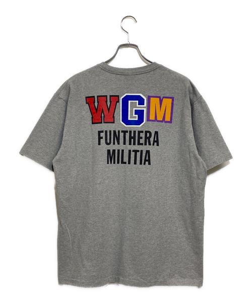 A BATHING APE（ア ベイシング エイプ）A BATHING APE (ア ベイシング エイプ) SHARK TEE グレー サイズ:SIZE XLの古着・服飾アイテム