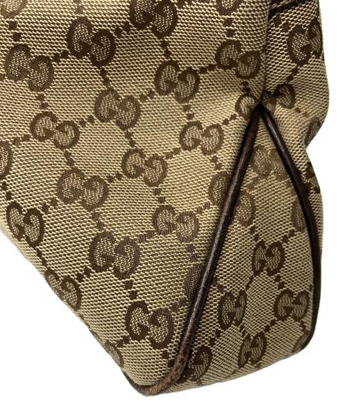 GUCCI（グッチ）GUCCI (グッチ) ハンドバッグ ブラウンの古着・服飾アイテム