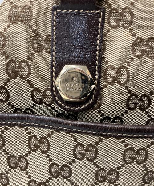 GUCCI（グッチ）GUCCI (グッチ) ハンドバッグ ブラウンの古着・服飾アイテム