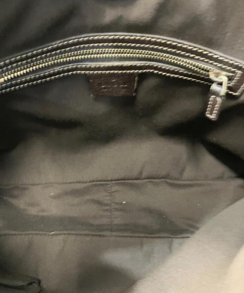 GUCCI（グッチ）GUCCI (グッチ) ハンドバッグ ブラウンの古着・服飾アイテム