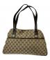 GUCCI（グッチ）の古着「ハンドバッグ」｜ブラウン