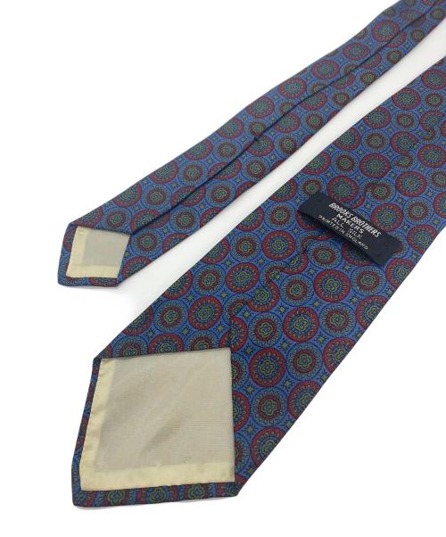 BROOKS BROTHERS makers（ブルックスブラザーズ メイカーズ）BROOKS BROTHERS makers (ブルックスブラザーズ メイカーズ) 60's サークルモチーフネクタイ ブルー サイズ:SIZE Freeの古着・服飾アイテム