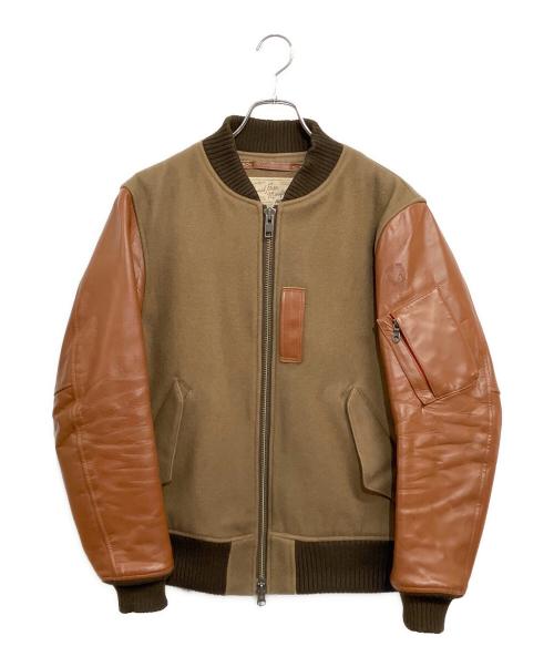 AVIREX（アヴィレックス）AVIREX (アヴィレックス) BASIC COMBI MA-1 ブラウン サイズ:SIZE Mの古着・服飾アイテム