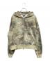 BEAMS（ビームス）の古着「フェードカモ ジップアップフーディ」｜グリーン