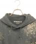 中古・古着 SASQUATCHfabrix. (サスクワッチファブリックス) PAINT VINTAGE HOODIE ブラック サイズ:SIZE M：6000円