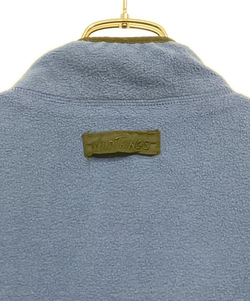 WILD THINGS（ワイルドシングス）WILD THINGS (ワイルドシングス) サプレックス リバーシブルベスト ブラック×ブルー サイズ:SIZE Mの古着・服飾アイテム