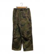 GRAMICCI×BEAMSグラミチ×ビームス）の古着「Camo overpants」｜オリーブ