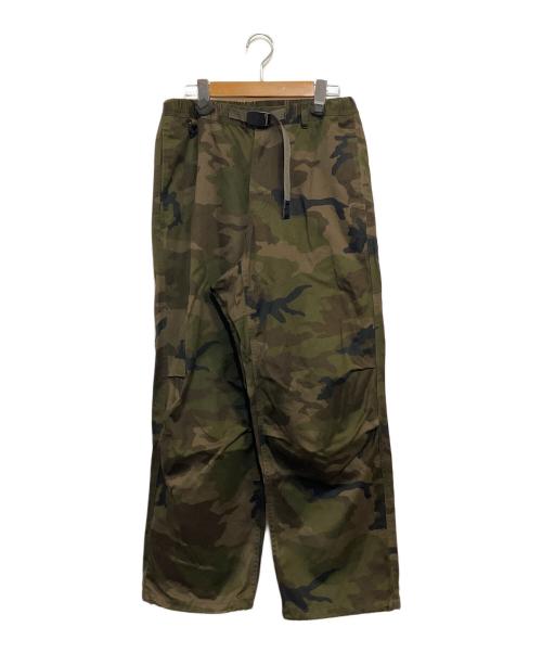 GRAMICCI（グラミチ）GRAMICCI (グラミチ) BEAMS (ビームス) Camo overpants オリーブ サイズ:SIZE Mの古着・服飾アイテム