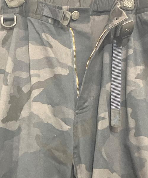 GRAMICCI（グラミチ）GRAMICCI (グラミチ) BEAMS (ビームス) Camo overpants ブラック サイズ:SIZE Sの古着・服飾アイテム