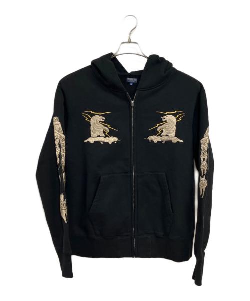 東洋エンタープライズ（トウヨウエンタープライズ）東洋エンタープライズ (トウヨウエンタープライズ) ジップパーカー ブラック サイズ:SIZE Mの古着・服飾アイテム