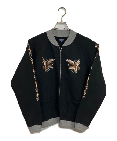 東洋エンタープライズ（トウヨウエンタープライズ）東洋エンタープライズ (トウヨウエンタープライズ) ジップアップスウェット ブラック サイズ:SIZE Mの古着・服飾アイテム