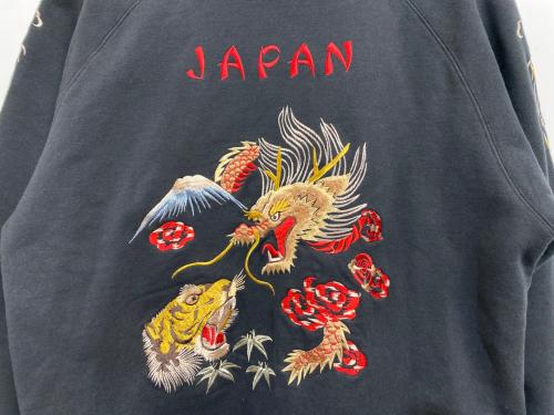 東洋エンタープライズ（トウヨウエンタープライズ）東洋エンタープライズ (トウヨウエンタープライズ) ジップアップスウェット ブラック サイズ:SIZE Mの古着・服飾アイテム