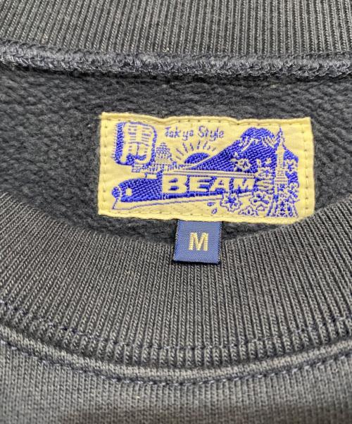 BEAMS（ビームス）BEAMS (ビームス) テーラー東洋 (テーラートウヨウ) 刺繍 クルーネック スウェット ネイビー サイズ:SIZE Mの古着・服飾アイテム