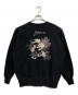 BEAMS (ビームス) テーラー東洋 (テーラートウヨウ) 別注 刺繍 クルーネック スウェット ブラック サイズ:SIZE M：12000円