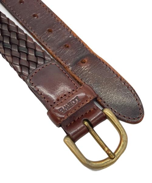 LOEWE（ロエベ）LOEWE (ロエベ) ベルト ブラウンの古着・服飾アイテム