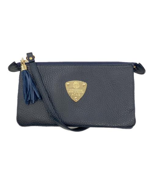 ATAO（アタオ）ATAO (アタオ) ショルダーウォレット ネイビーの古着・服飾アイテム