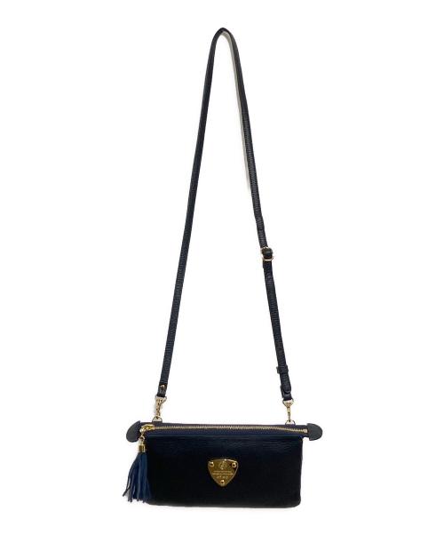 ATAO（アタオ）ATAO (アタオ) ショルダーウォレット ネイビーの古着・服飾アイテム