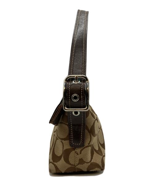 COACH（コーチ）COACH (コーチ) ワンショルダーバッグ ブラウンの古着・服飾アイテム