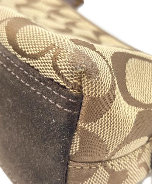 COACH（コーチ）COACH (コーチ) ワンショルダーバッグ ブラウンの古着・服飾アイテム