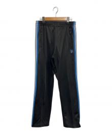Needles（ニードルズ）の古着「トラックパンツ」｜ブラック×ブルー