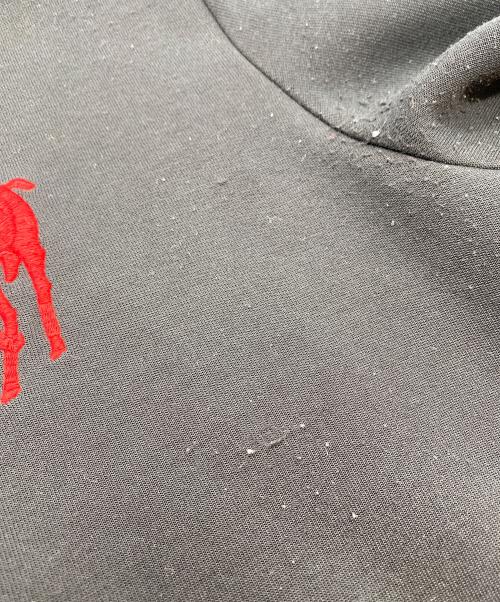 POLO RALPH LAUREN（ポロ・ラルフローレン）POLO RALPH LAUREN (ポロ・ラルフローレン) 2023年 ビッグポニー フリースフーディ ブラック×レッドポニー サイズ:SIZE US Mの古着・服飾アイテム