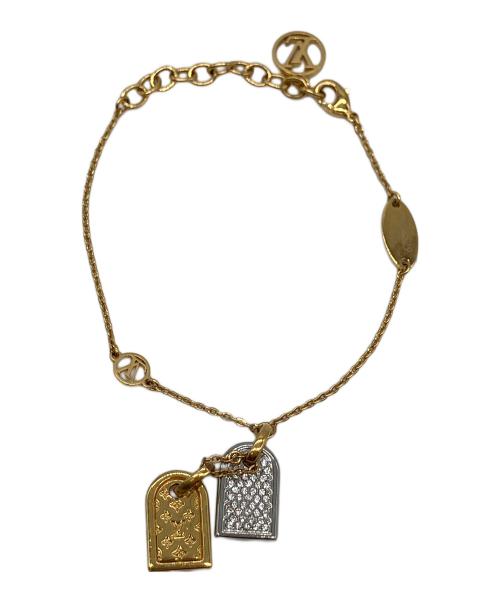 LOUIS VUITTON（ルイ ヴィトン）LOUIS VUITTON (ルイ ヴィトン) プレシャス ナノグラム ブレスレット サイズ:全長20cmの古着・服飾アイテム