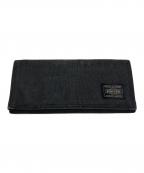 PORTERポーター）の古着「ロングウォレット」｜ブラック