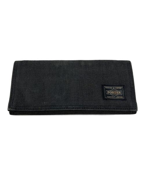 PORTER（ポーター）PORTER (ポーター) ロングウォレット ブラックの古着・服飾アイテム