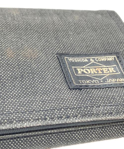 PORTER（ポーター）PORTER (ポーター) ロングウォレット ブラックの古着・服飾アイテム