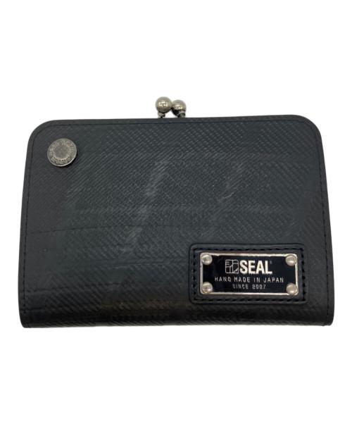 SEAL（シール）SEAL (シール) 2つ折り財布 ブラックの古着・服飾アイテム